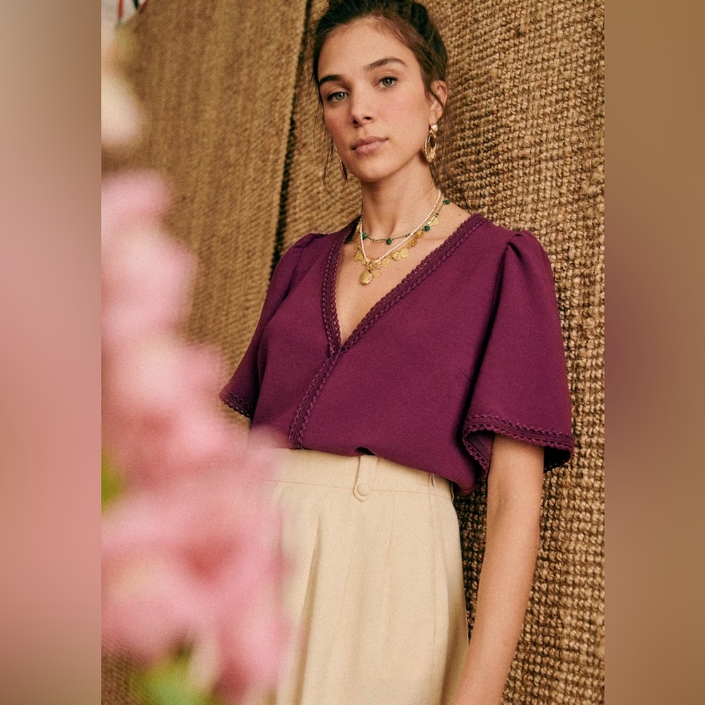 Sézane Tina Blouse FR34